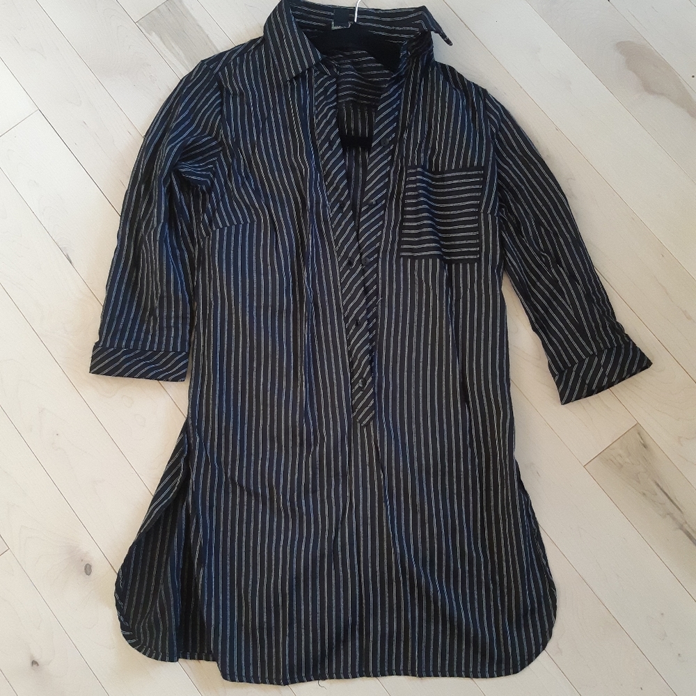 Aubainerie Chemise XS Black and White